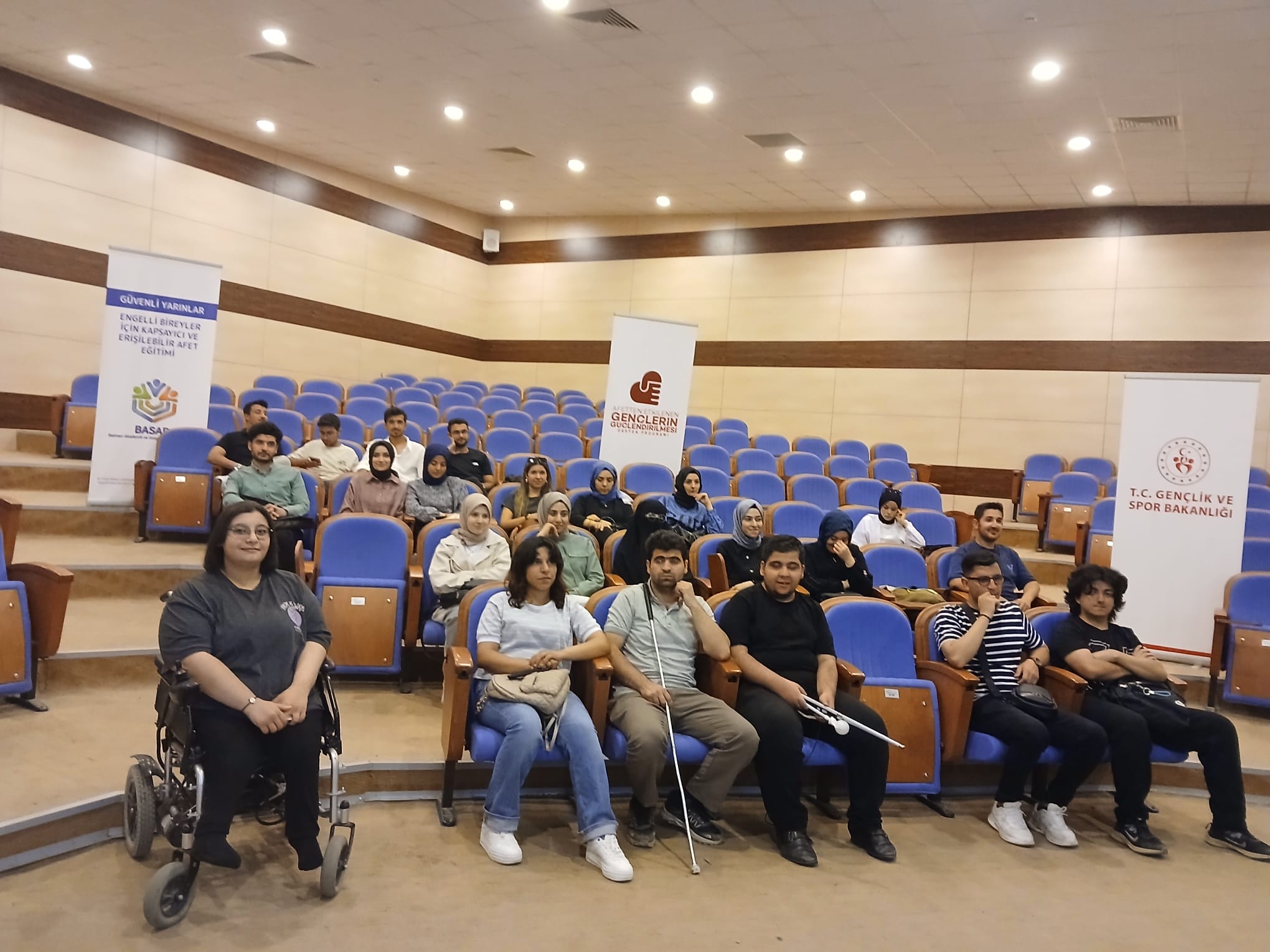 GÜVENLİ YARINLAR, ENGELLİ BİREYLER İÇİN KAPSAYICI VE ERİŞİLEBİLİR AFET EĞİTİMİ 3. EĞİTİMLER TAMAMLANDI.